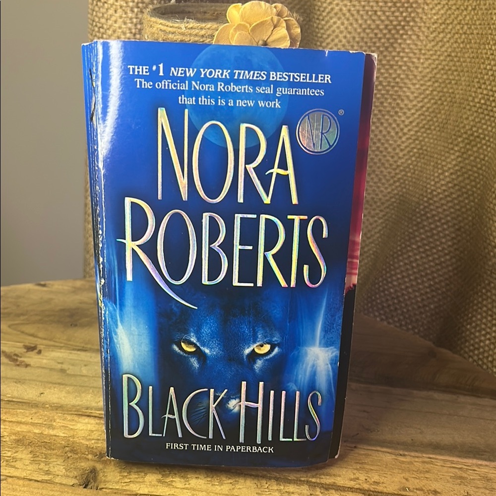 Nora Roberts 'Black Hills' Paperback Book